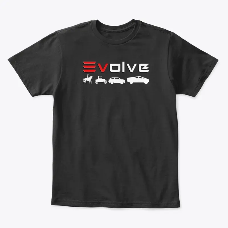 Evolve (white print)