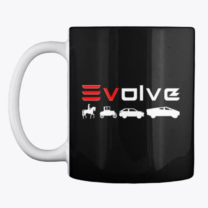 Evolve (white print)