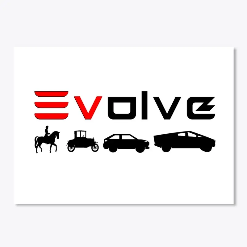 Evolve (black print)